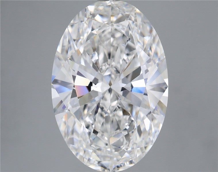 7.16 ct. oval Lab Grown Diamond front image