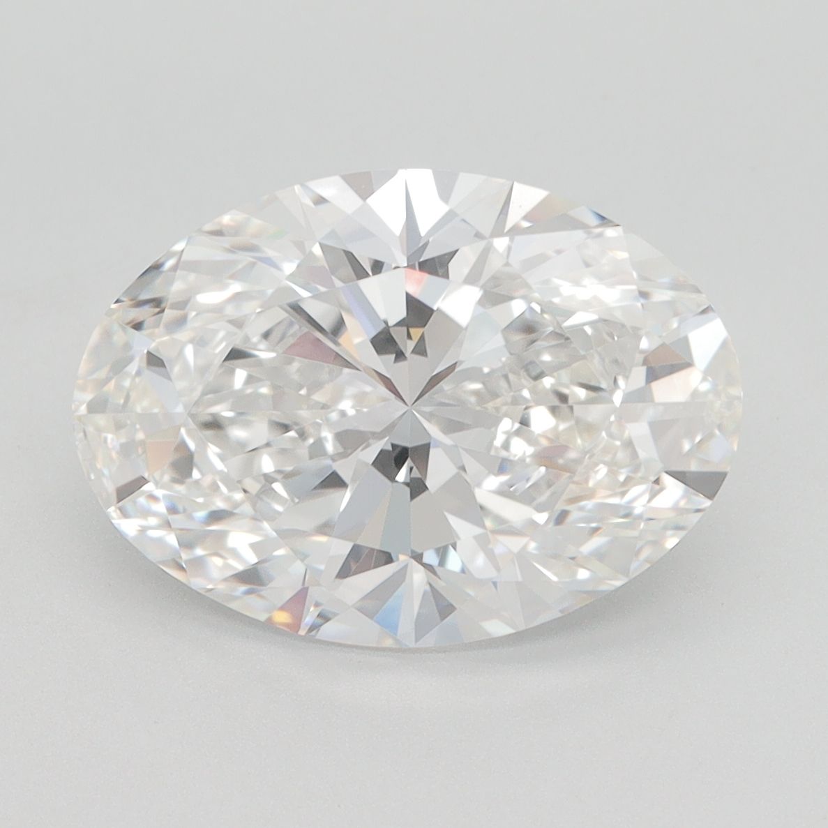 4.08 ct. oval Lab Grown Diamond front image