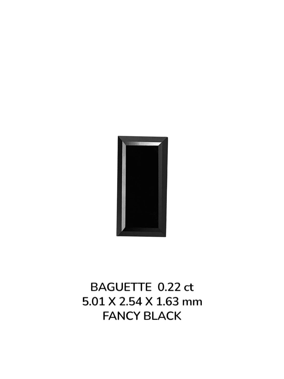 Diament 0.22 ct Fancy Black/VVS2
