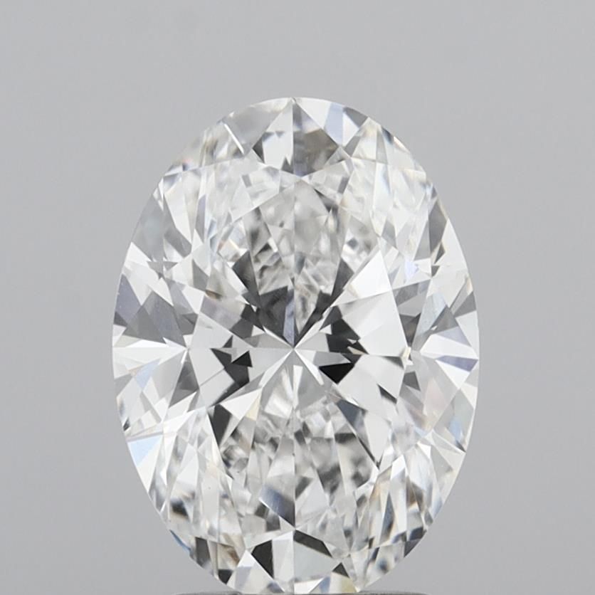2.61 ct. oval Lab Grown Diamond front image