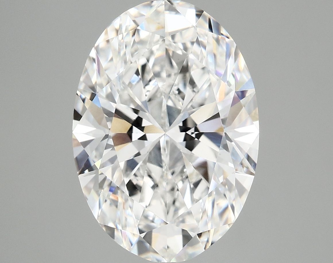5.09 ct. oval Lab Grown Diamond front image