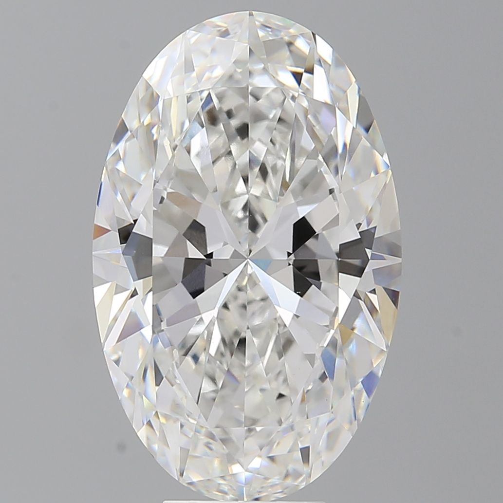 8.58 ct. oval Lab Grown Diamond front image