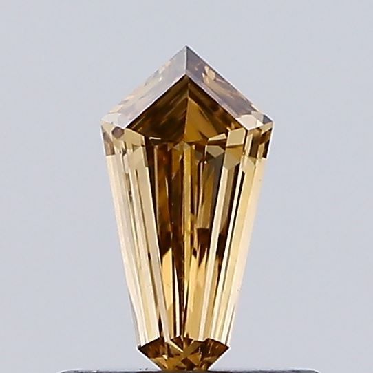 0.35 CT Fancy Light Brown HEXAGONAL