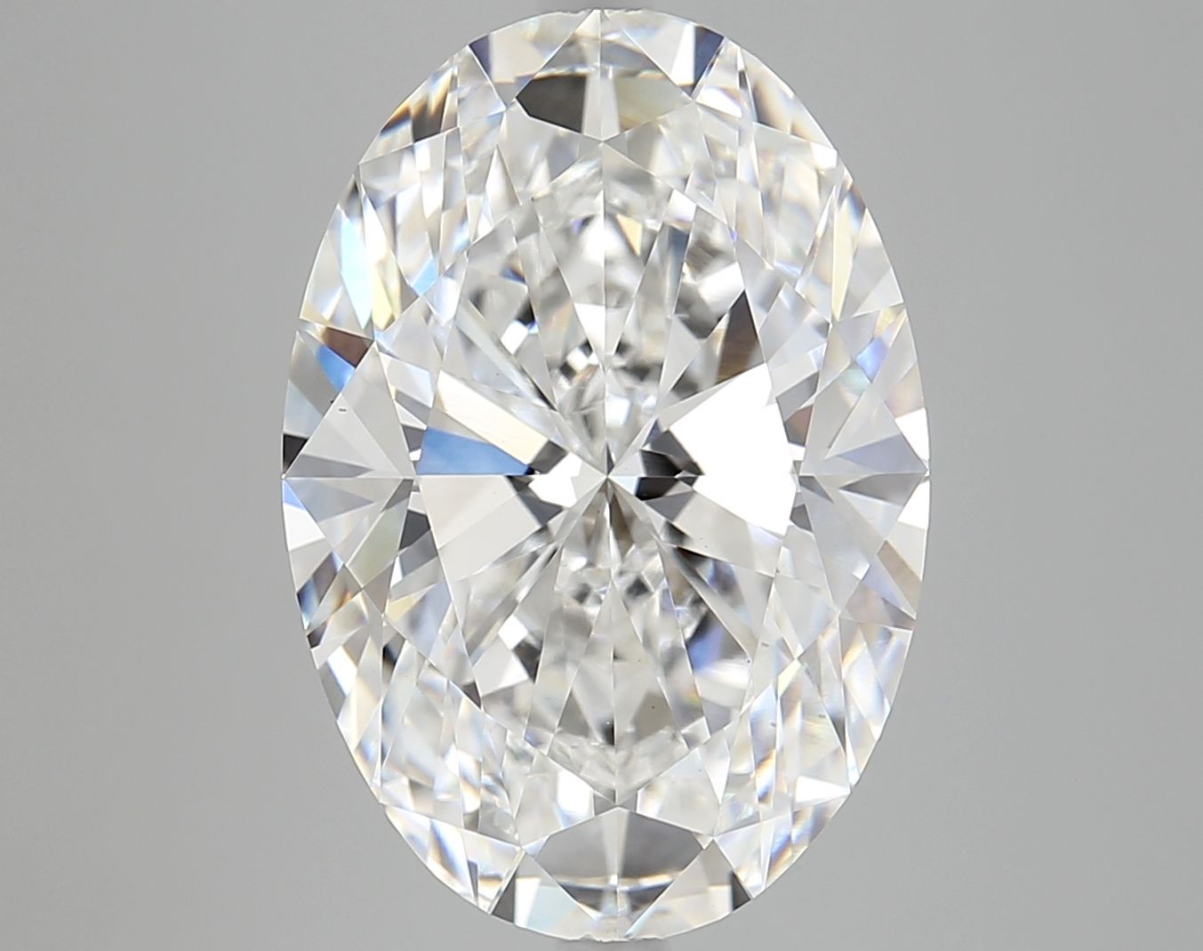 8.07 ct. oval Lab Grown Diamond front image