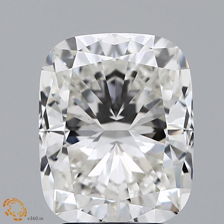 2.80 ct Cushion Brilliant diamond