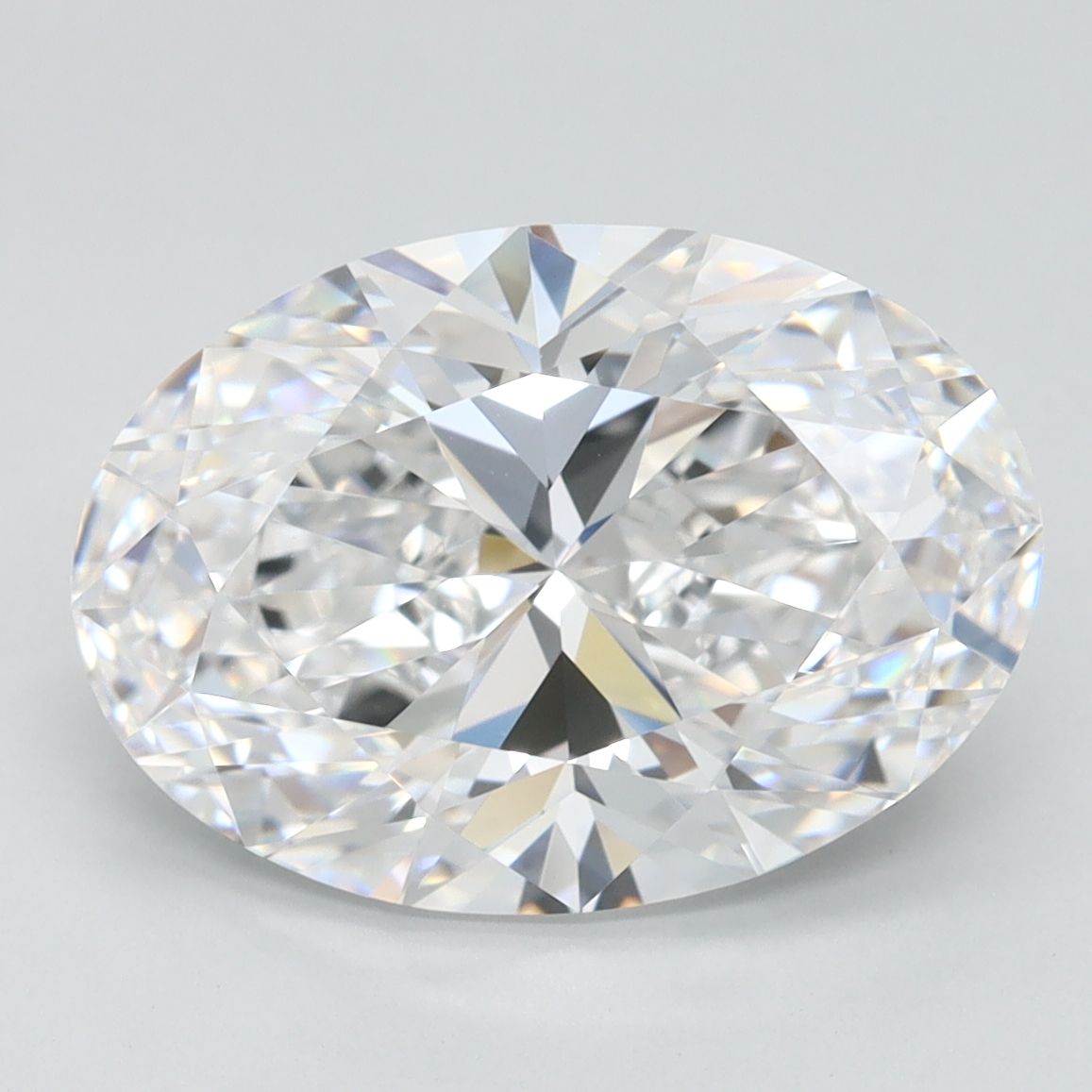 3.65 ct. oval Lab Grown Diamond front image
