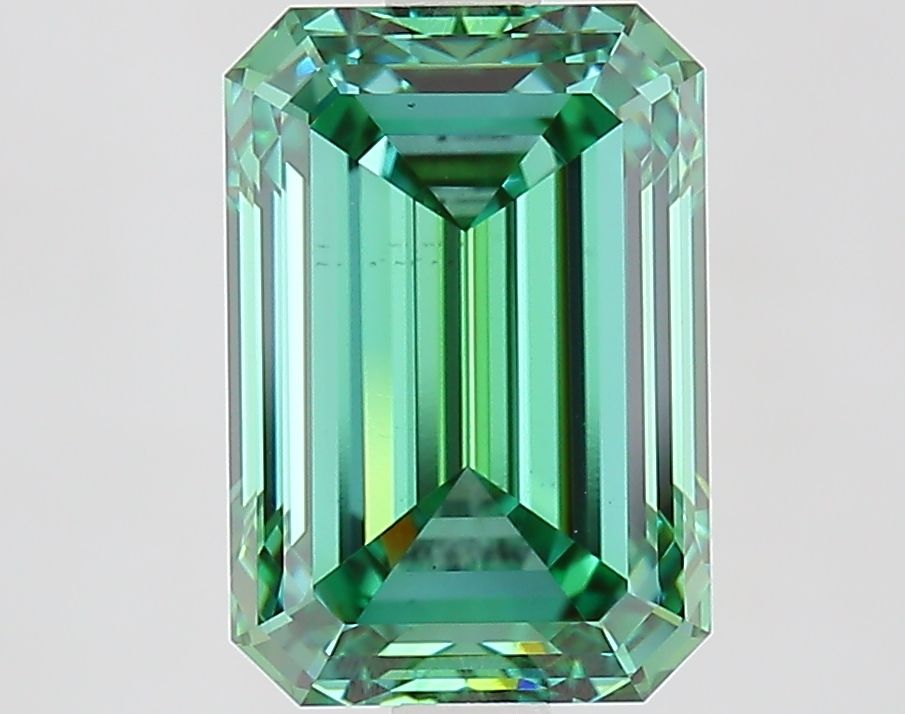 3.02 ct. emerald Lab Grown Diamond front image