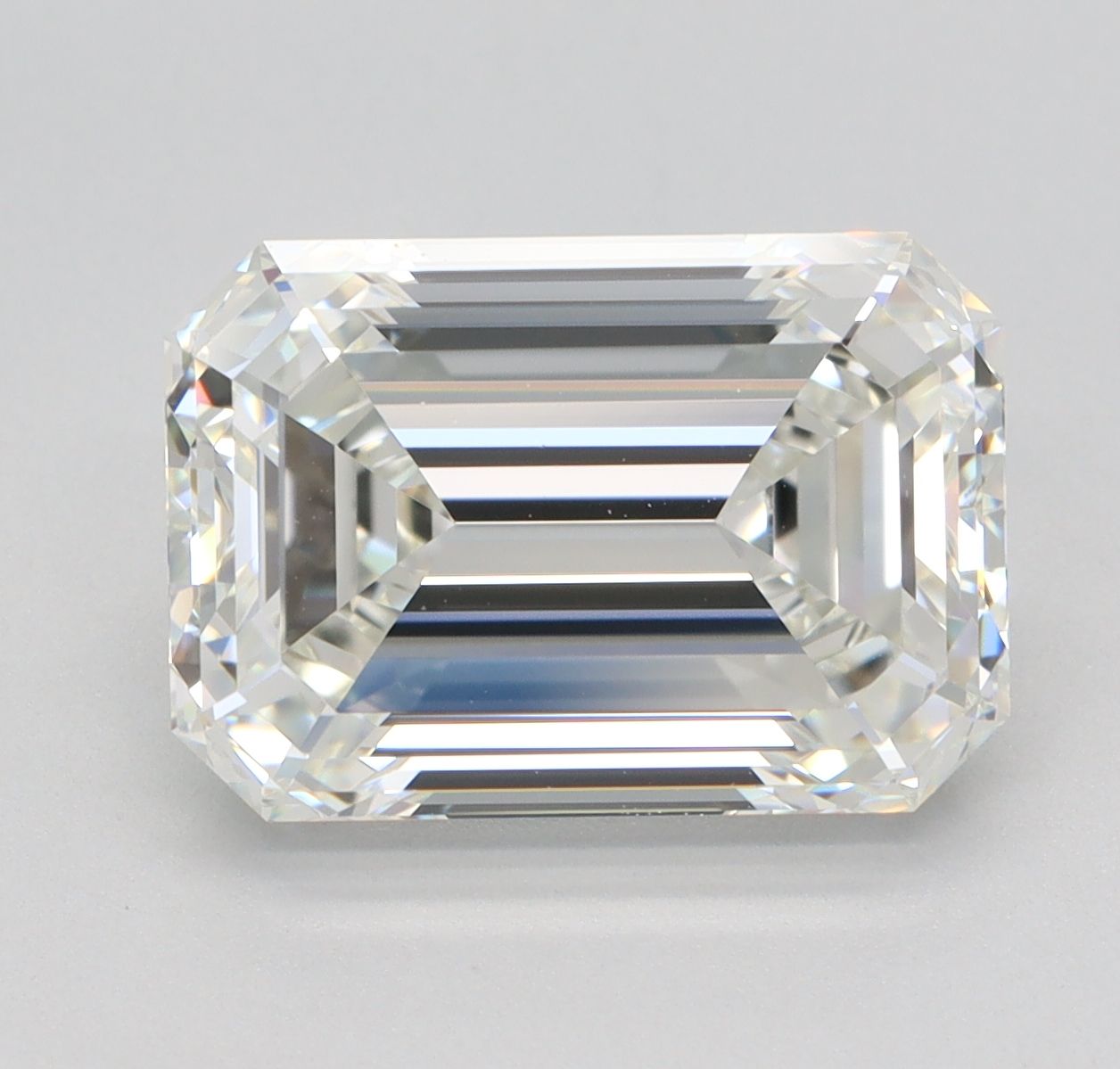 4.25 ct. emerald Lab Grown Diamond front image