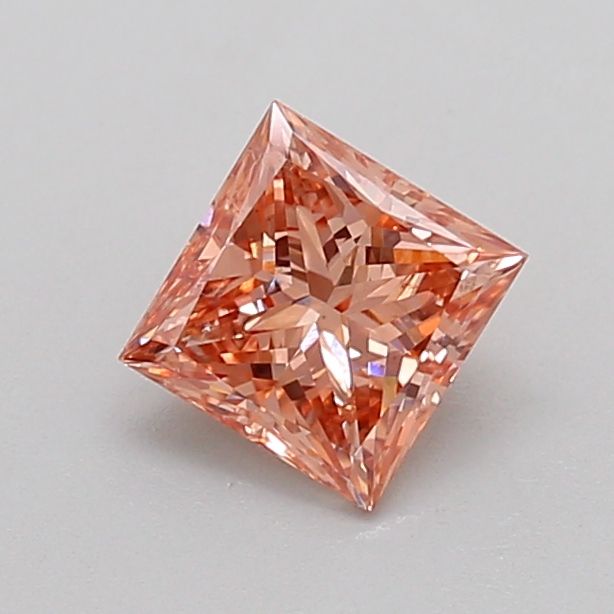 0.71 CT Fancy Intense Brownish Pink PRINCESS