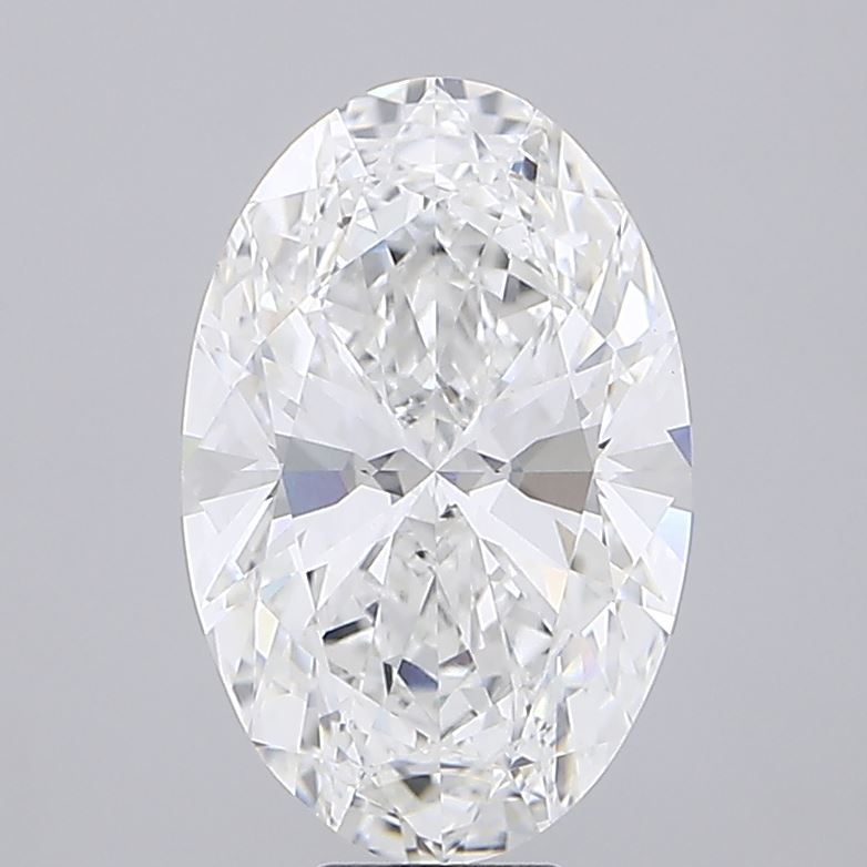 10.09 ct. oval Lab Grown Diamond front image