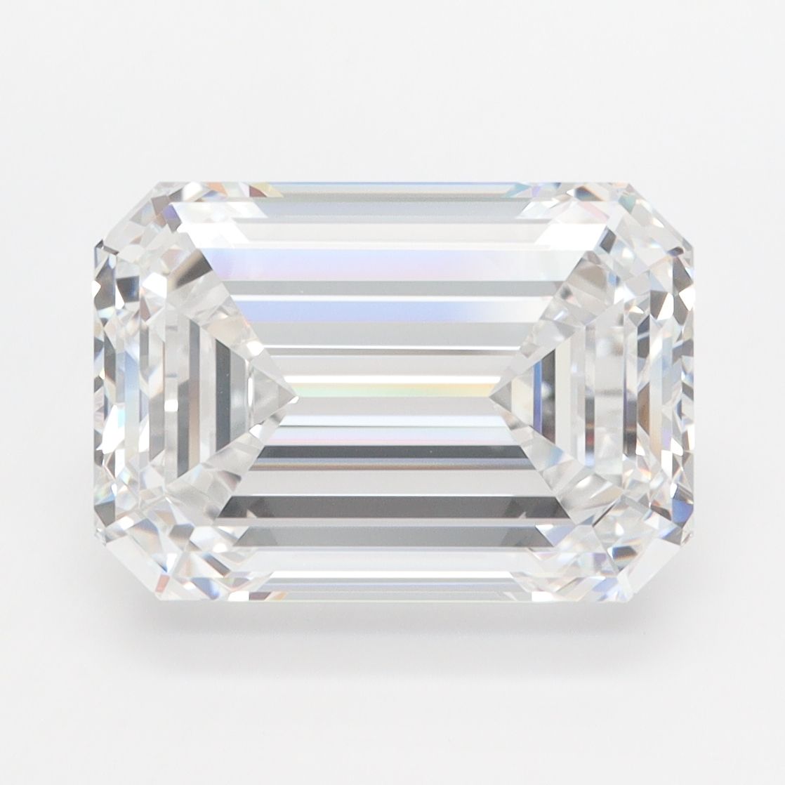 5.25 ct. emerald Lab Grown Diamond front image
