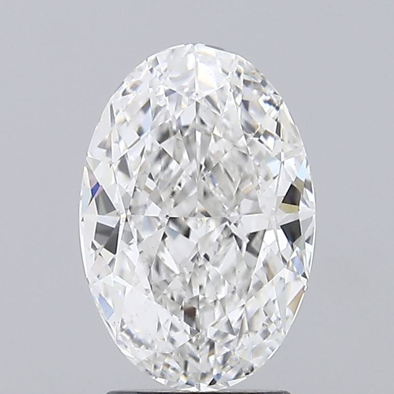 3.03 ct. oval Lab Grown Diamond front image