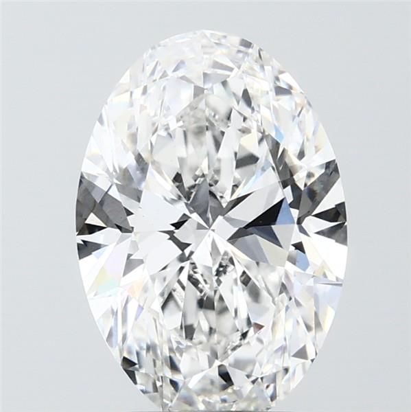 3.04 ct. oval Lab Grown Diamond front image