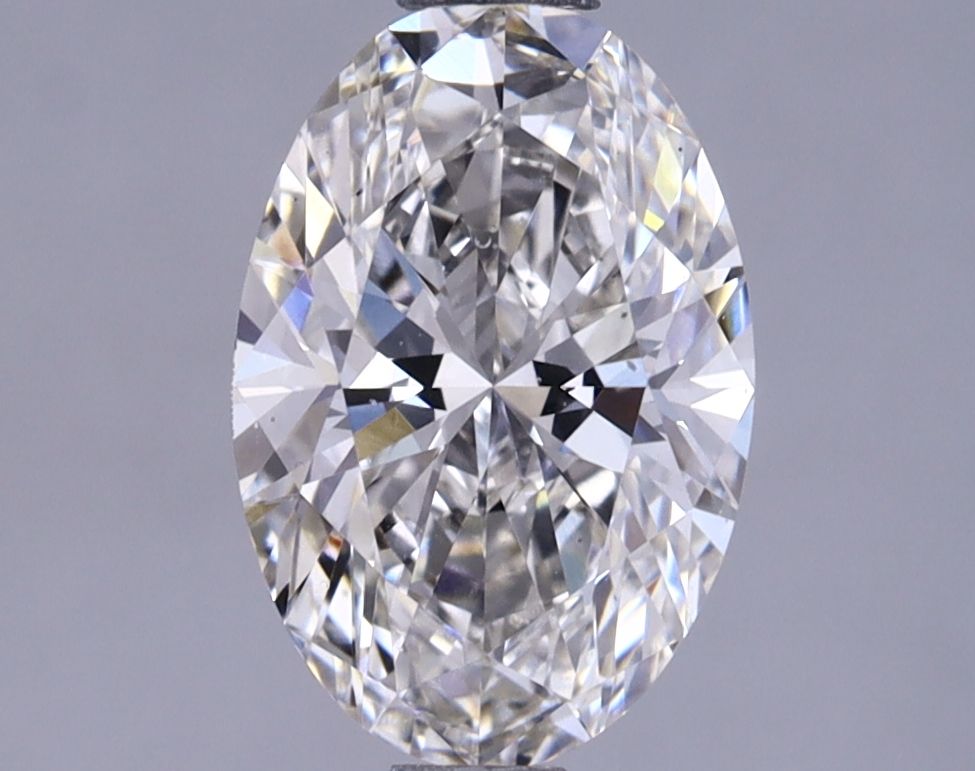 1.37 ct. oval Lab Grown Diamond front image