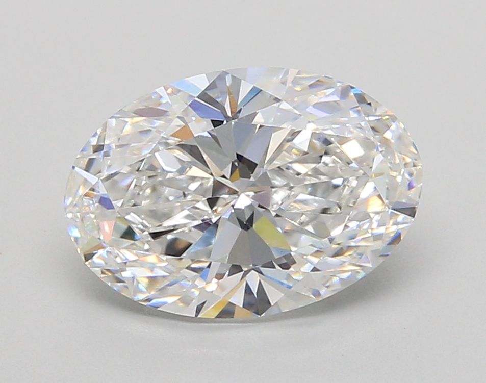 3.05 ct. oval Lab Grown Diamond front image