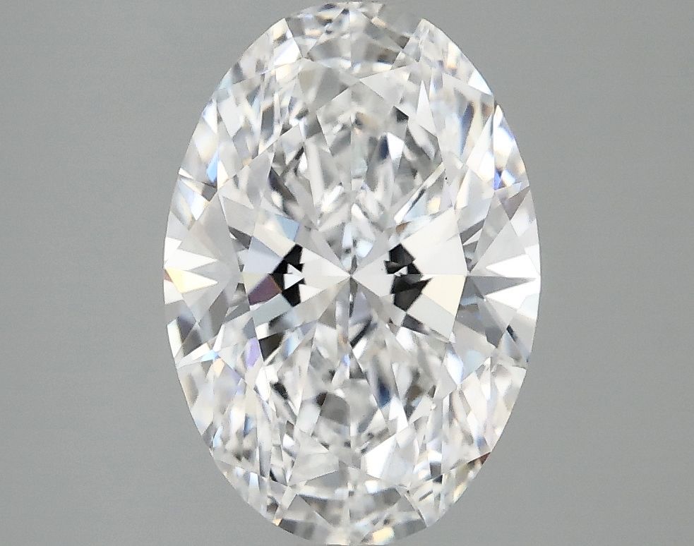 2.87 ct. oval Lab Grown Diamond front image