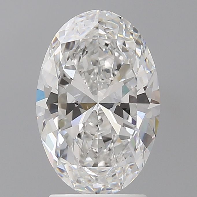 2.58 ct. oval Lab Grown Diamond front image