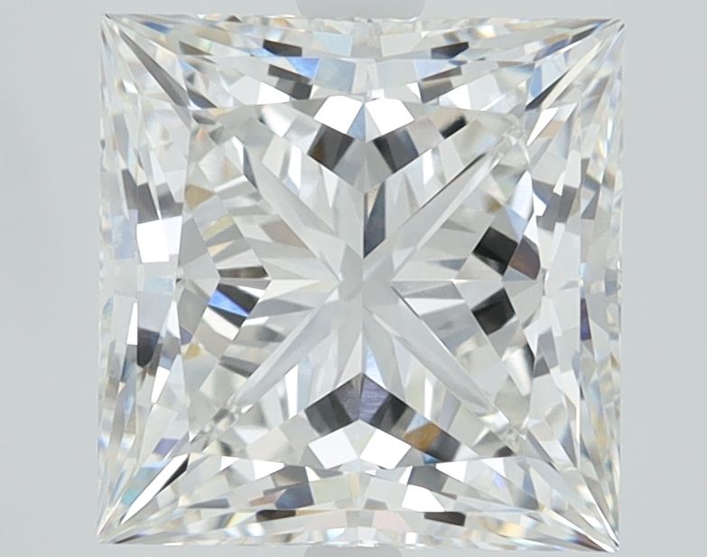 4.19 ct. princess Lab Grown Diamond front image