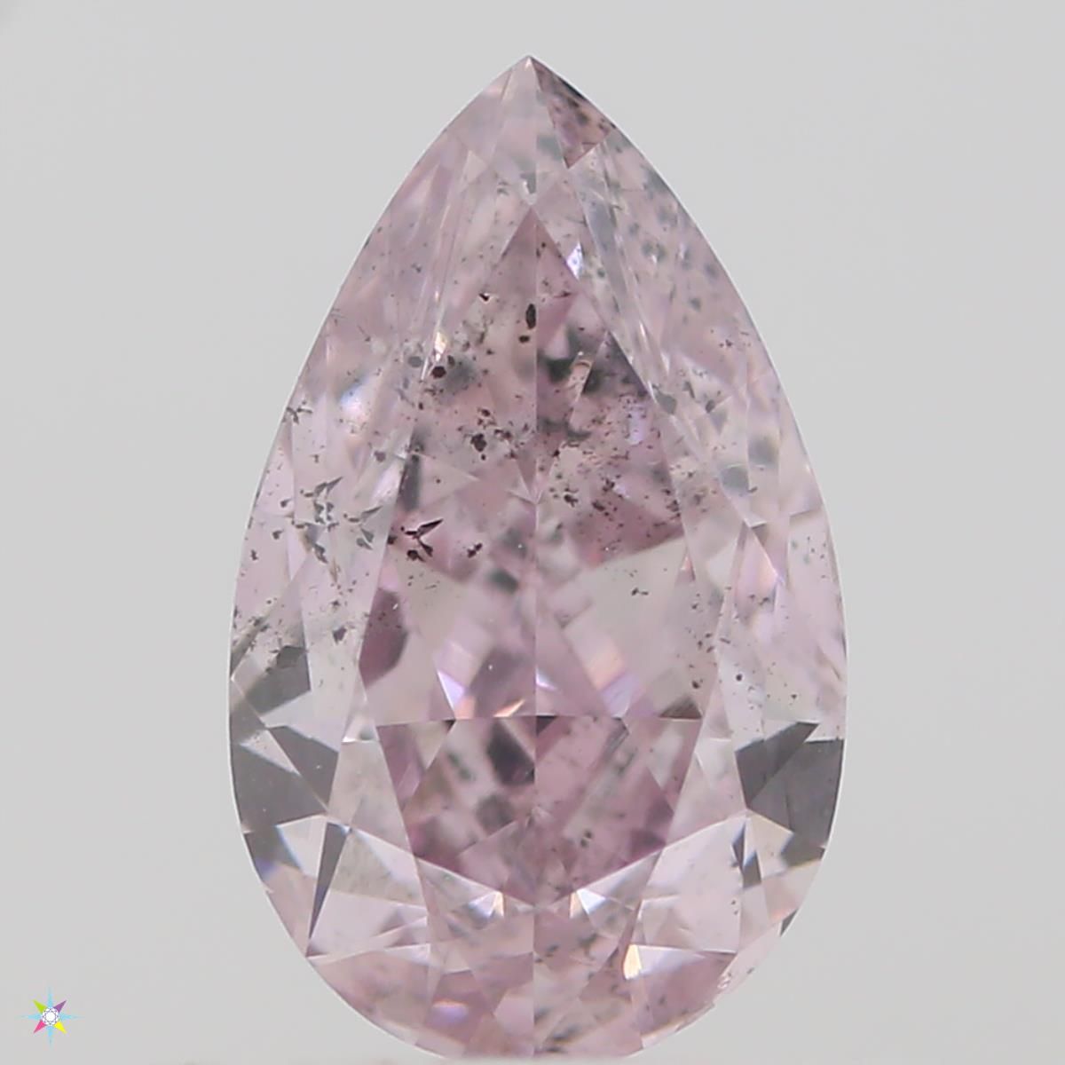 Diament 0.5 ct Fancy Purplish Pink/SI2