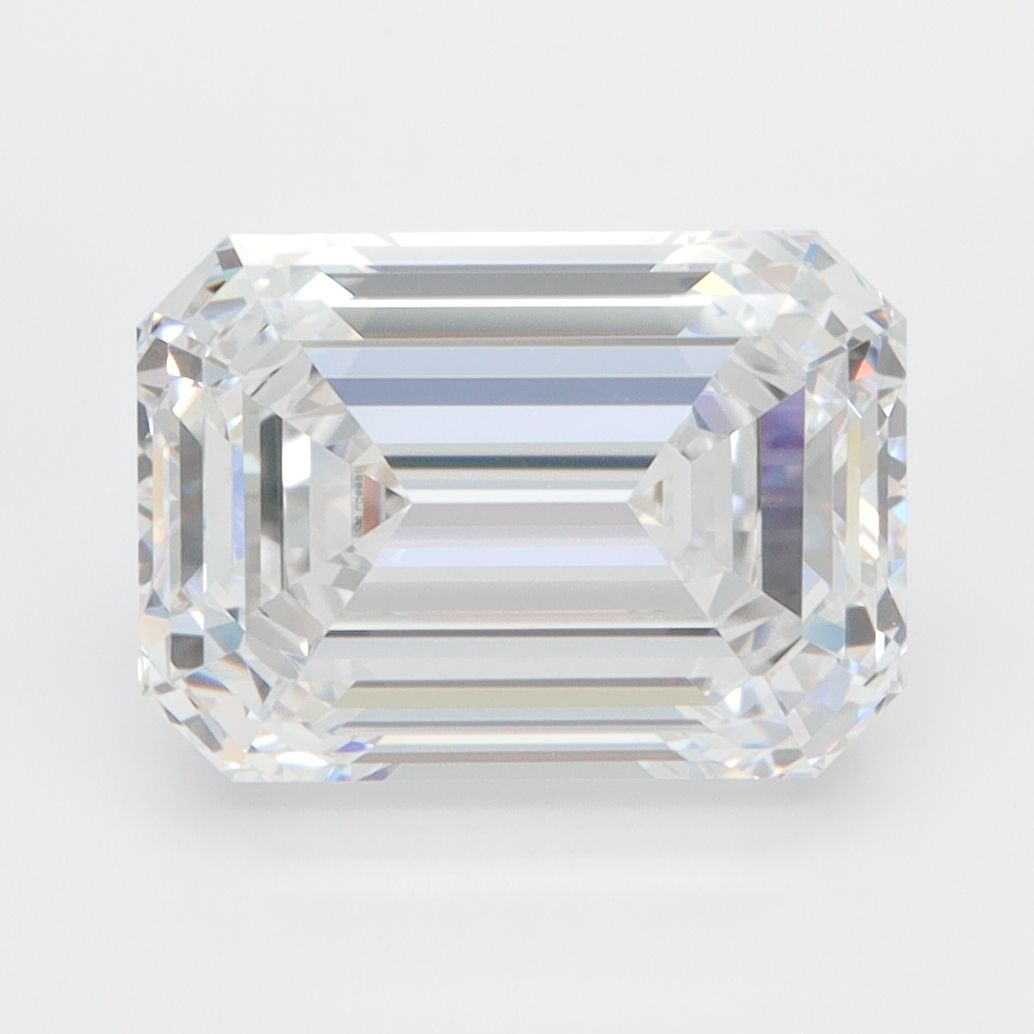 4.06 ct. emerald Lab Grown Diamond front image