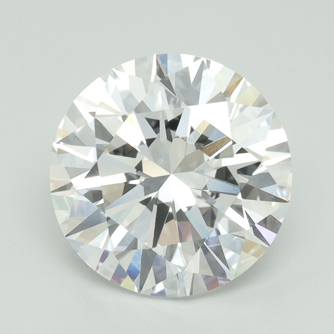 5.02 ct. round Lab Grown Diamond front image