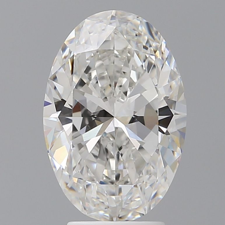 4.02 ct. oval Lab Grown Diamond front image