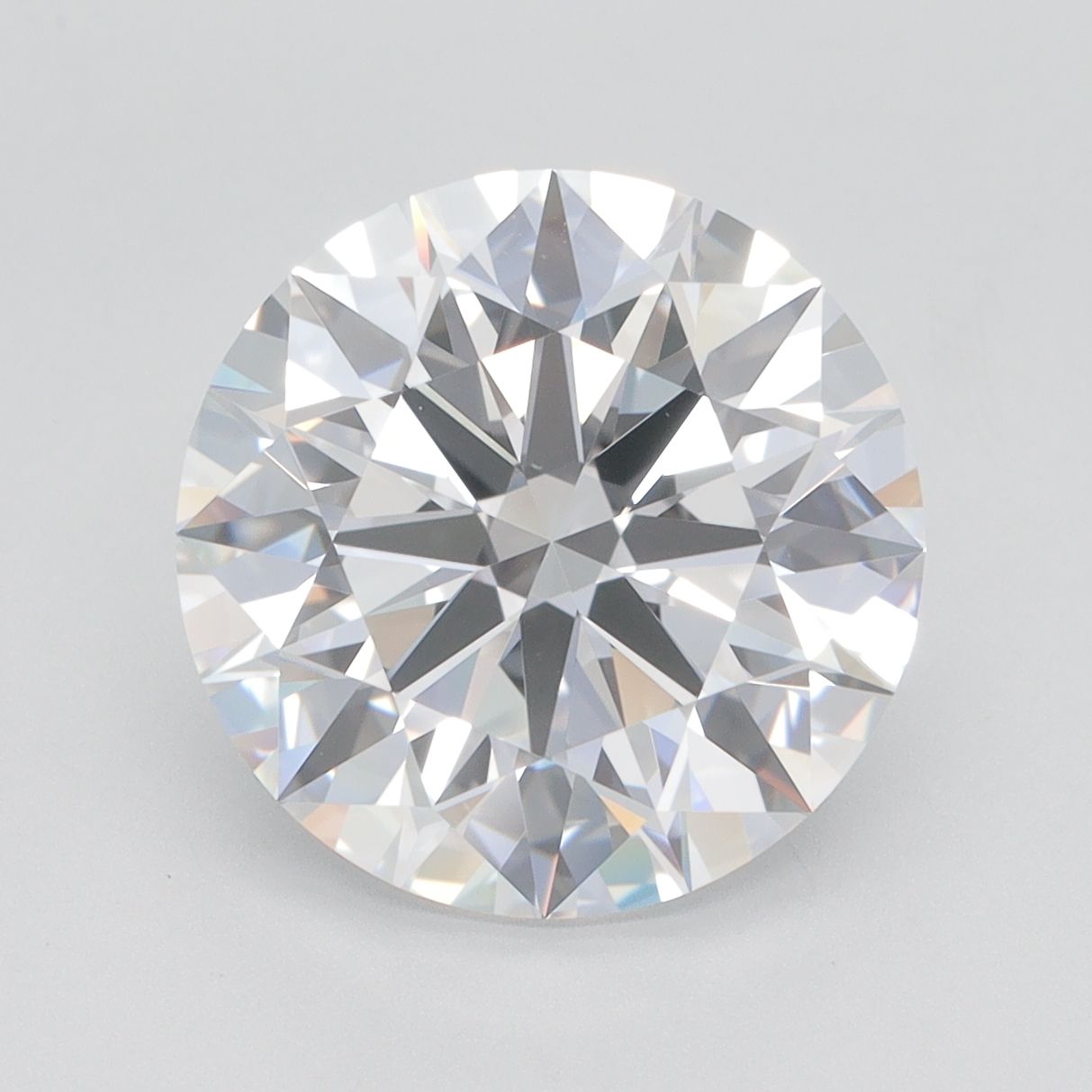 5.01 ct. round Lab Grown Diamond front image