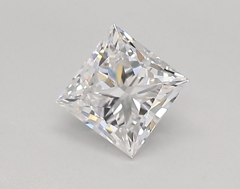 0.66 ct lab-grown Princess Diamond