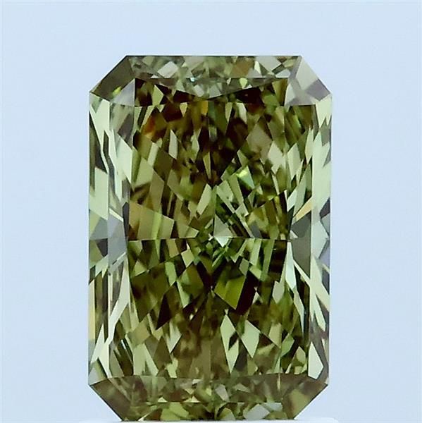 1.5 CT Fancy Vivid Green RADIANT