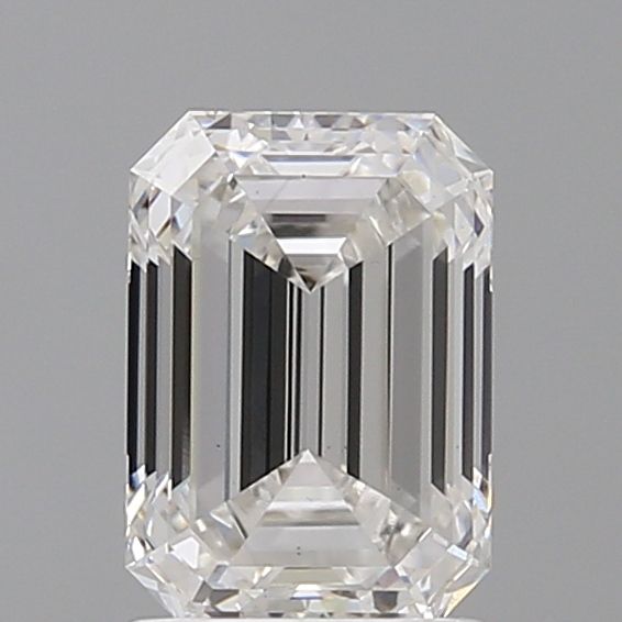 1.58 ct. emerald Lab Grown Diamond front image