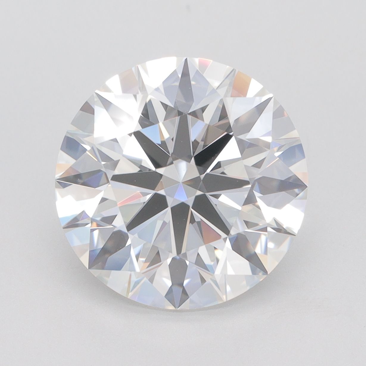 5.28 ct. round Lab Grown Diamond front image