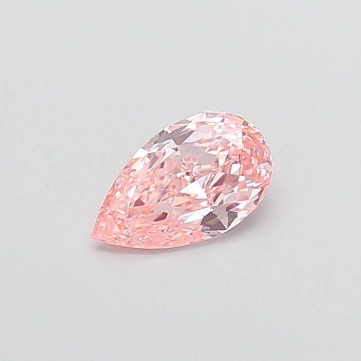 1.01 CT Fancy Intense Orangey Pink PEAR