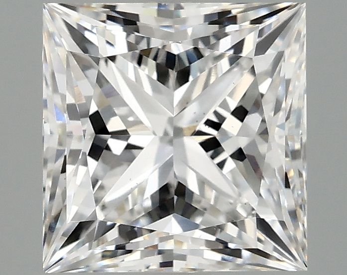 3.09 ct. princess Lab Grown Diamond front image