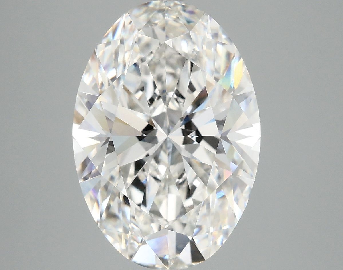 5.08 ct. oval Lab Grown Diamond front image