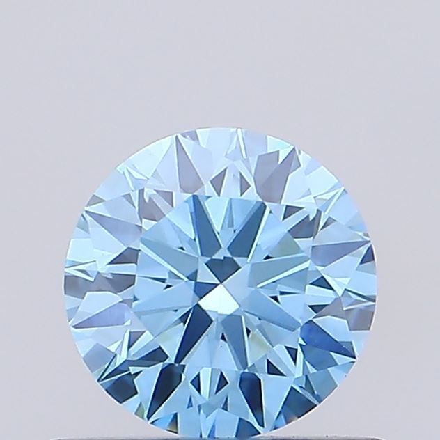 0.62 CT Fancy Vivid Blue ROUND