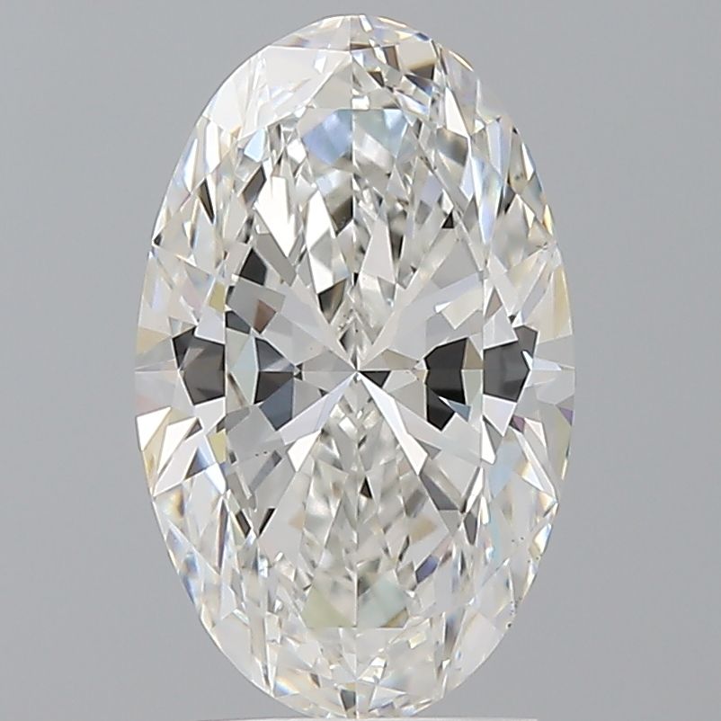 2.56 ct. oval Lab Grown Diamond front image
