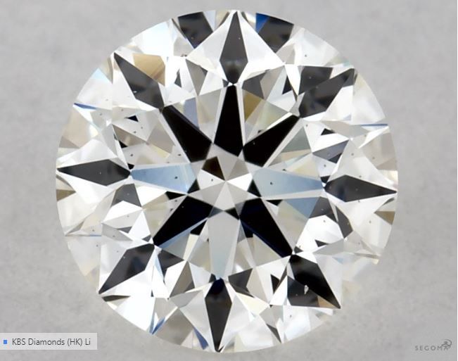 0.56 ct Round diamond