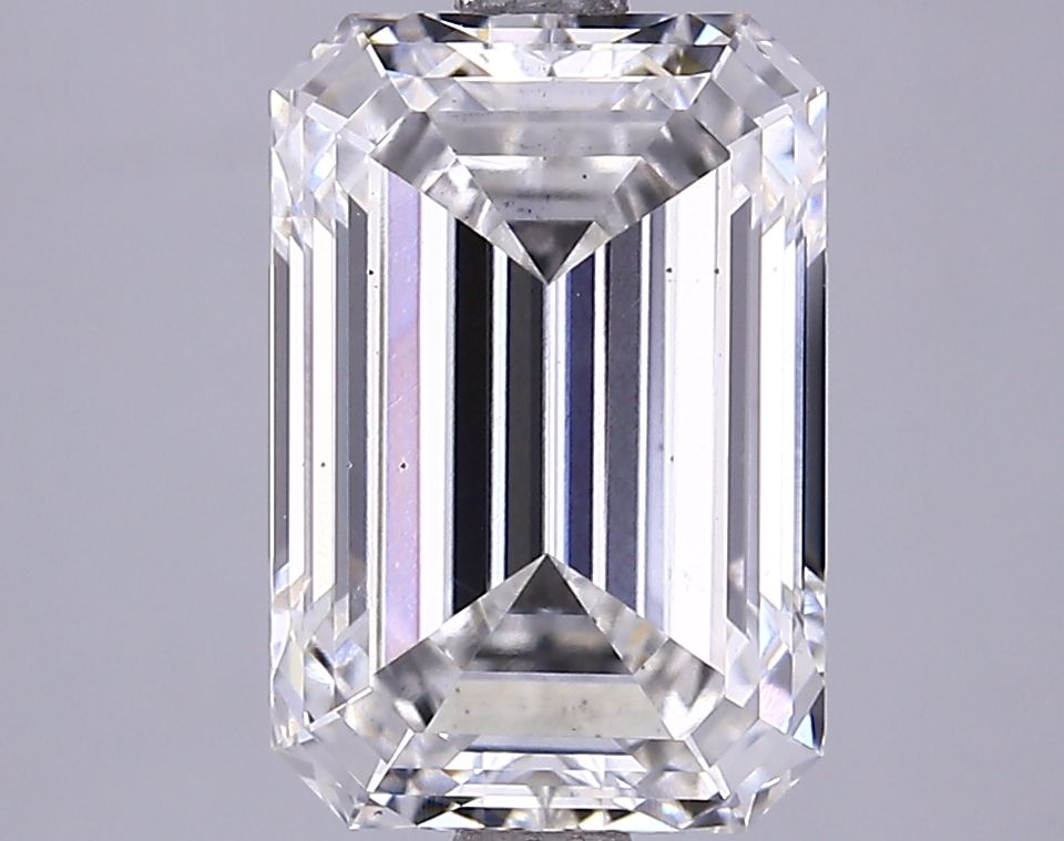 3.71 ct. emerald Lab Grown Diamond front image