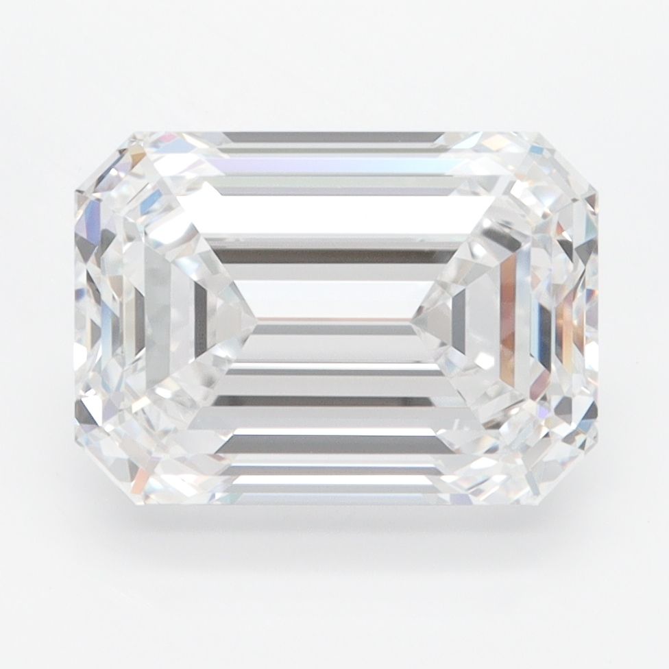 4.10 ct. emerald Lab Grown Diamond front image
