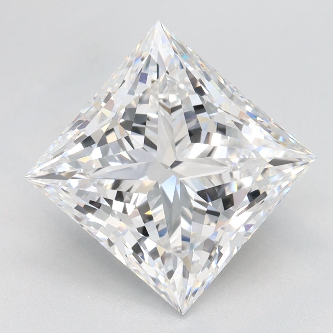 3.20 ct. princess Lab Grown Diamond front image
