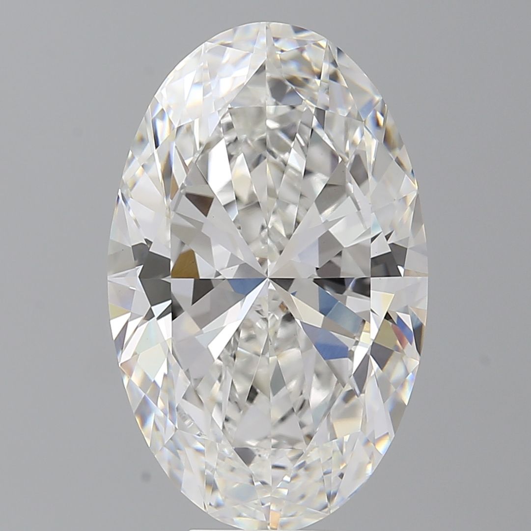 9.06 ct. oval Lab Grown Diamond front image