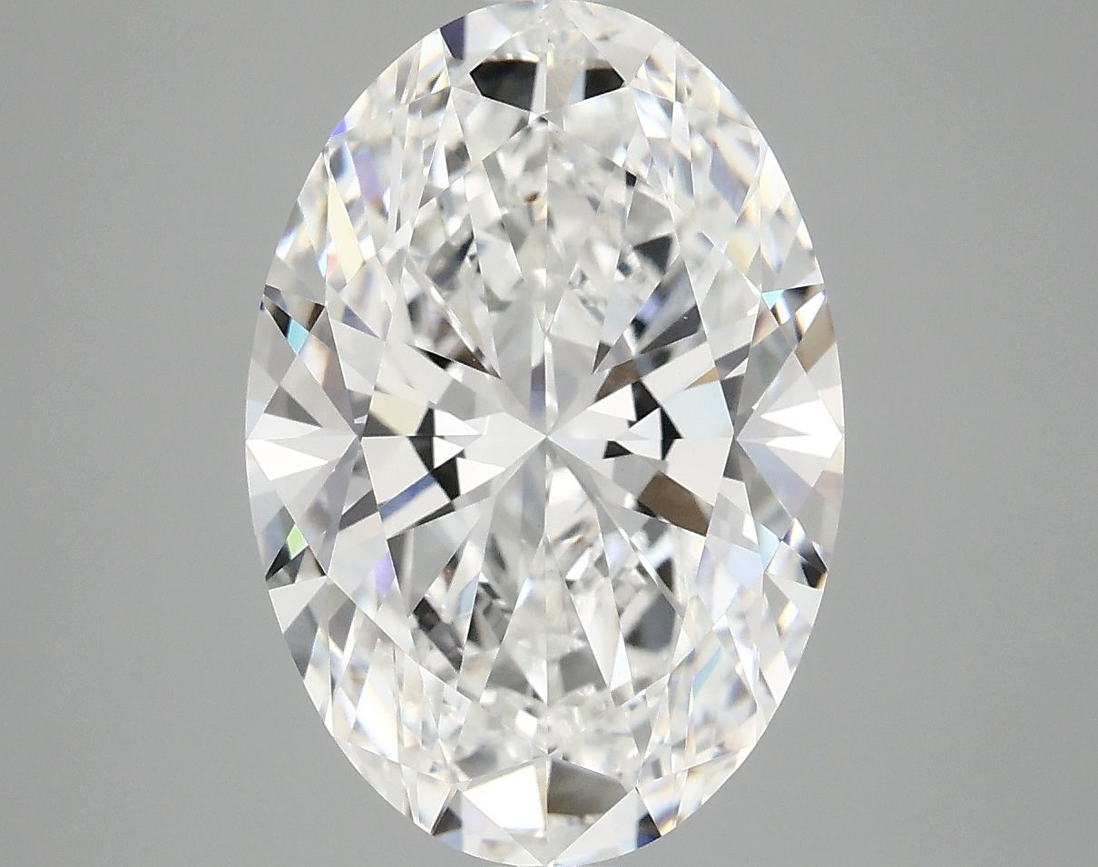 5.03 ct. oval Lab Grown Diamond front image