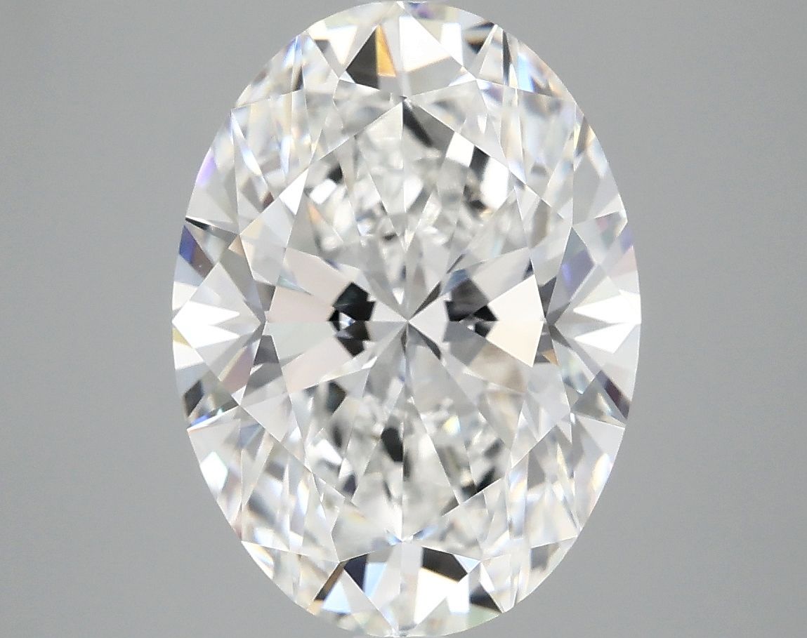 5.10 ct. oval Lab Grown Diamond front image