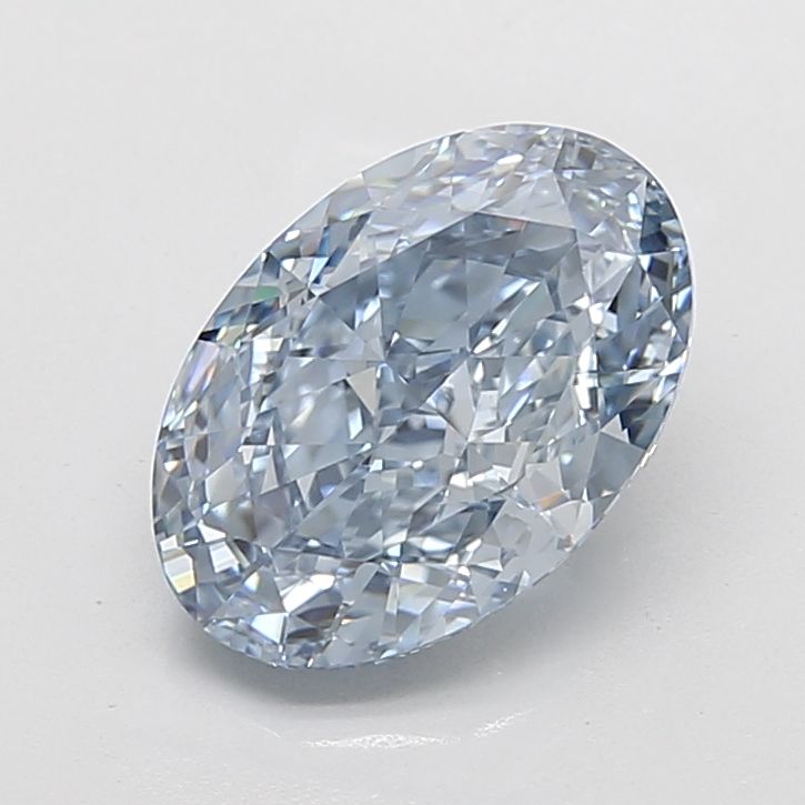 5.24 ct. oval Lab Grown Diamond front image