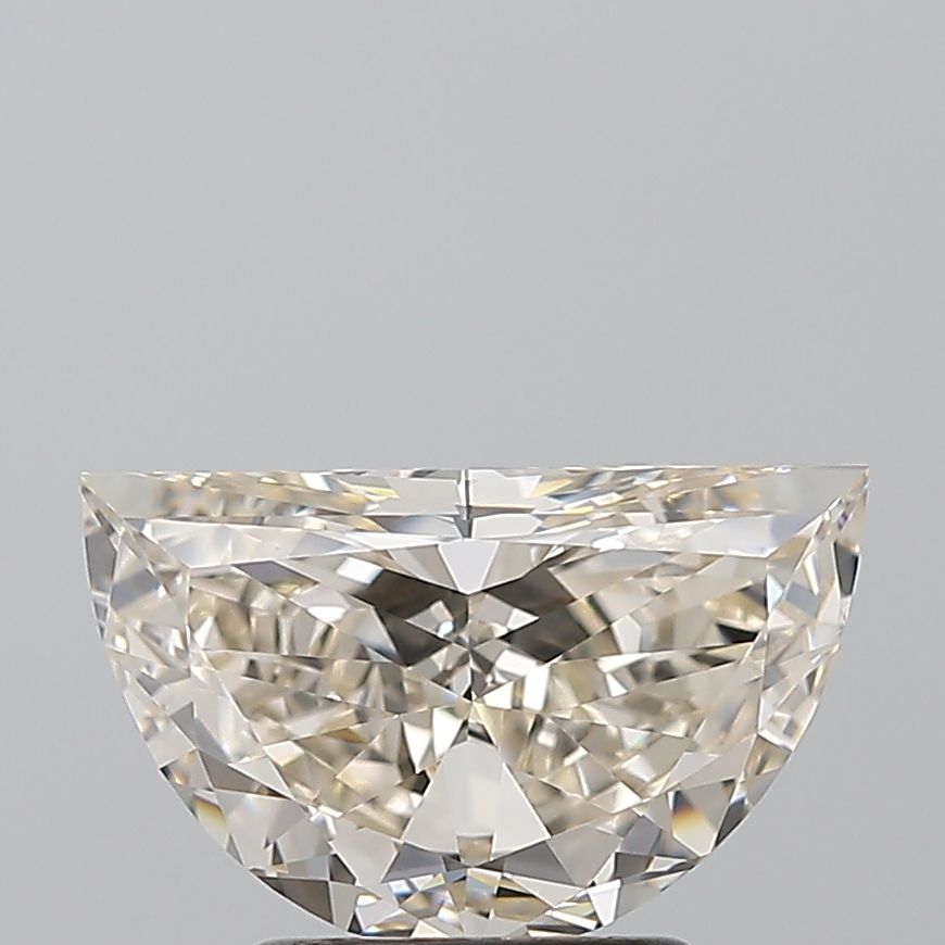 1.7 ct Half moon Diamond