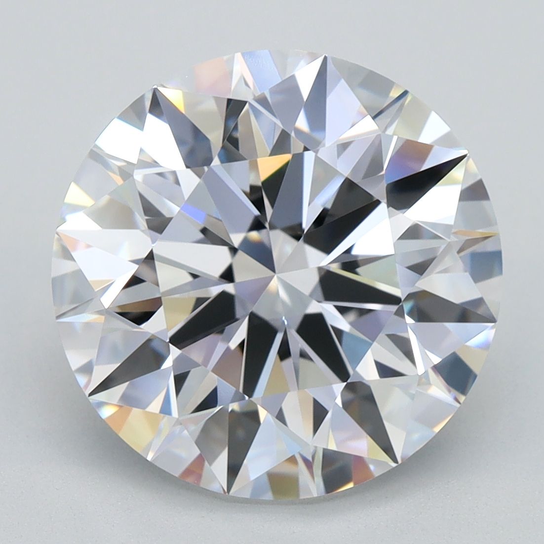 6.08 ct. round Lab Grown Diamond front image