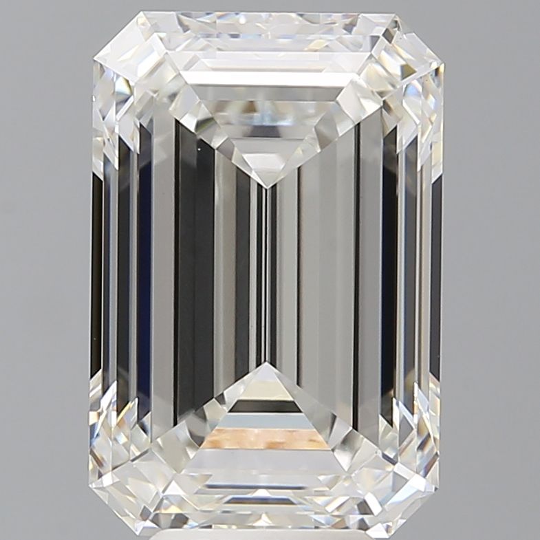 7.08 ct. emerald Lab Grown Diamond front image