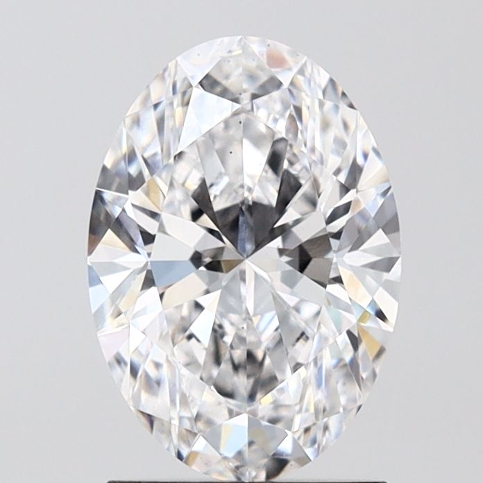 1.58 ct. oval Lab Grown Diamond front image