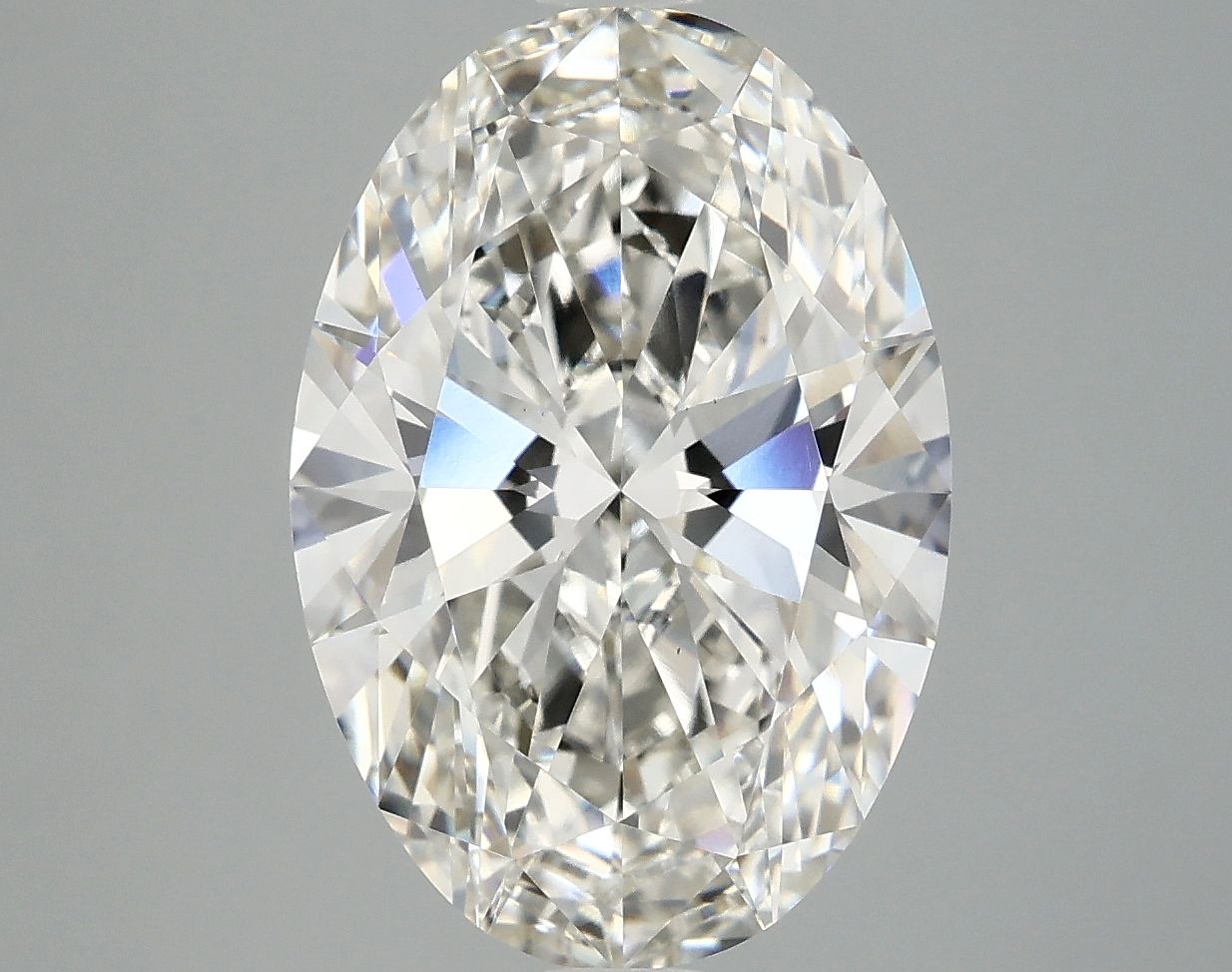 5.01 ct. oval Lab Grown Diamond front image