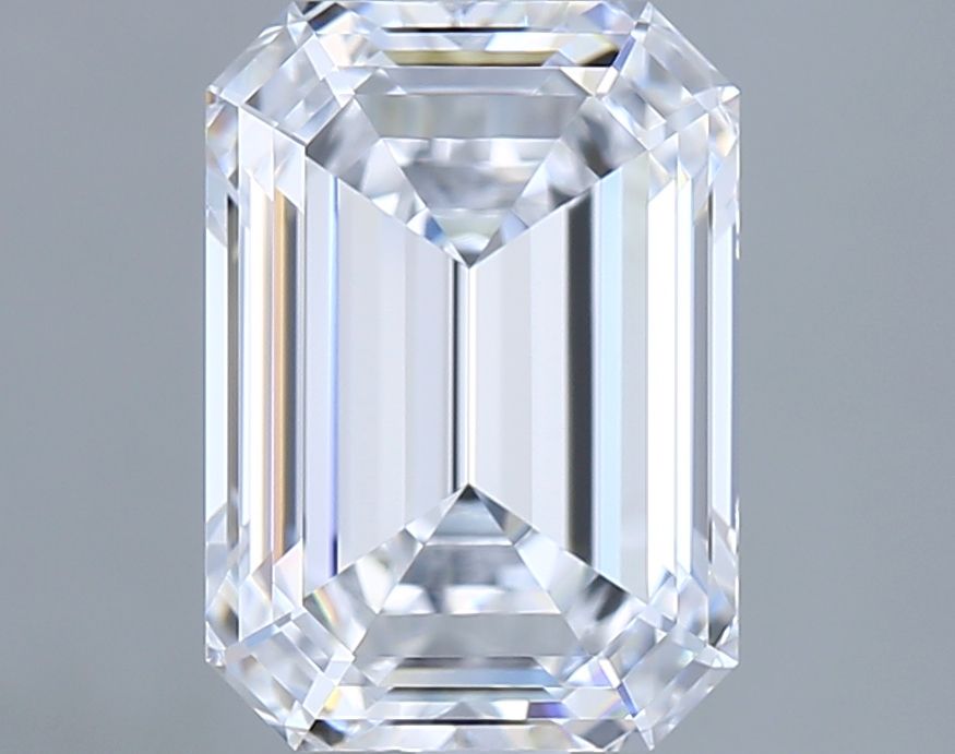 Diamant Émeraude 2.51 ct - Couleur D - Pureté VVS1